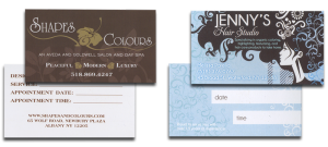 appointment card printing albany ny