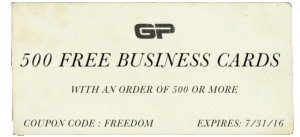 historical business cards